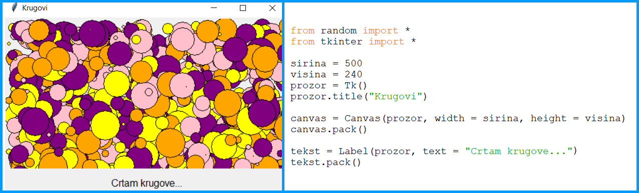 tkinter programiranje