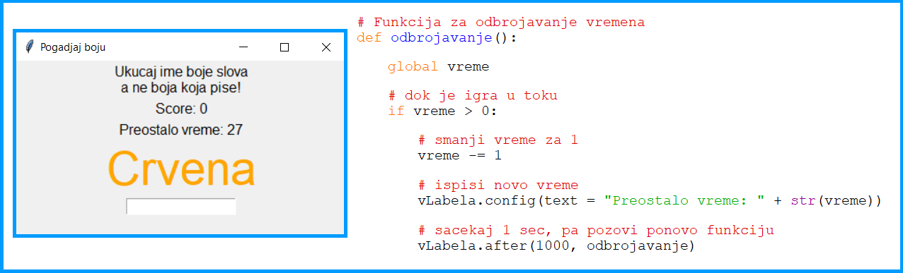 tkinter programiranje